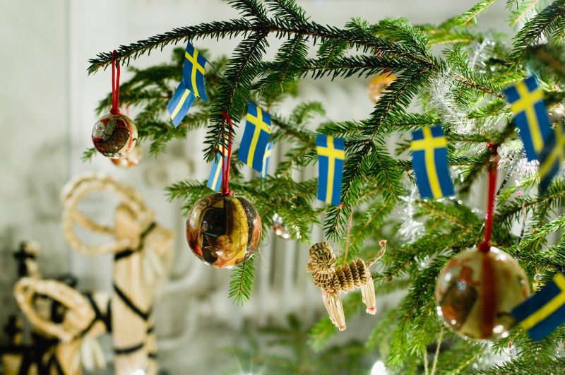 новый год в Швеции